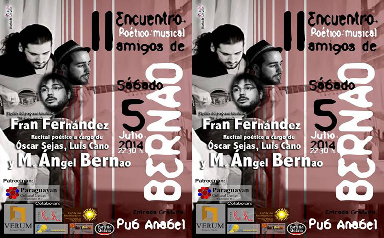 II Encuentro Poético-Musical amigos de Bernao, una realidad