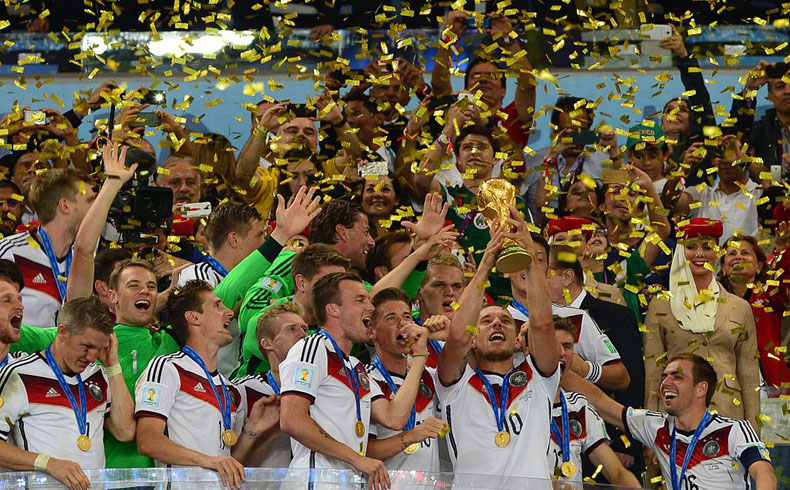 Alemania le ganó a Argentina 1-0 y pasó a la historia con una Copa Mundial que ganó en América
