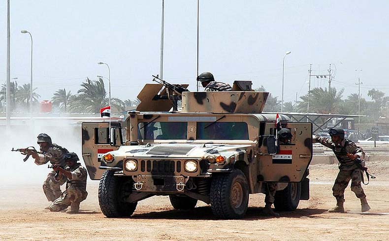 EE.UU. apoyo para el nuevo ejército de Irak, el 6º Ejército en 2009