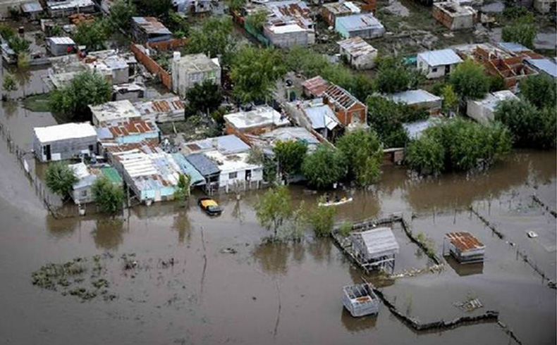 Provincia de Buenos Aires en situación calamitosa: 12 millones de hectáreas bajo agua