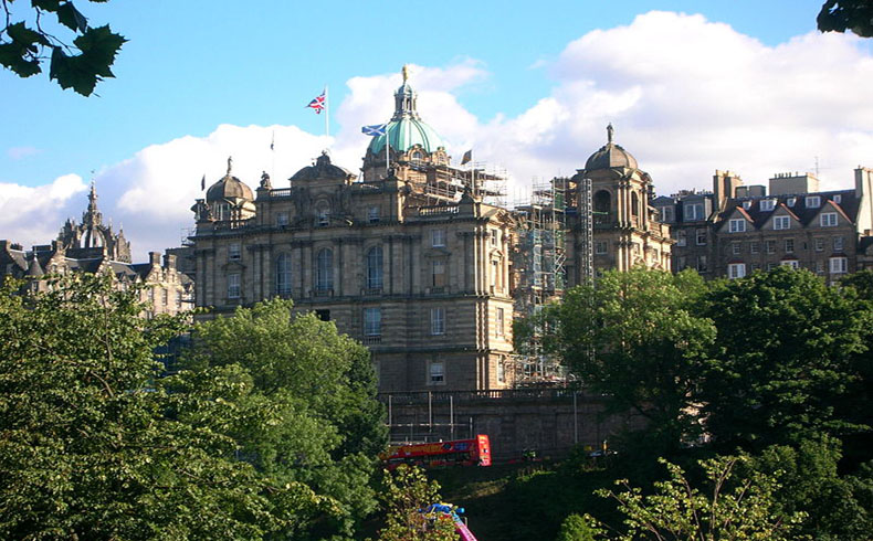 Centro de operaciones del Bank of Scotland