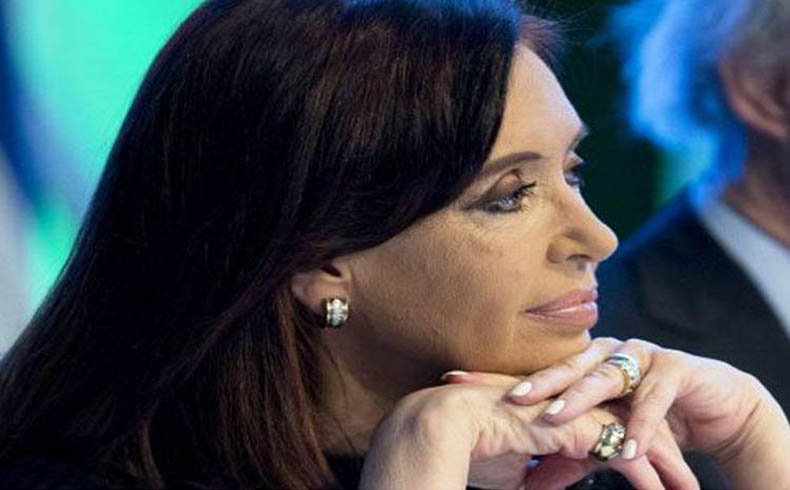 Cristina Fernández en reposo de 48 horas por un cuadro de faringitis