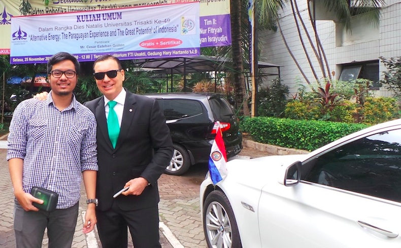Paraguay:​ Embajador en Indonesia ​dicto Conferencia Energetica en Prestigiosa “Universitas Trisakti” de Jakarta