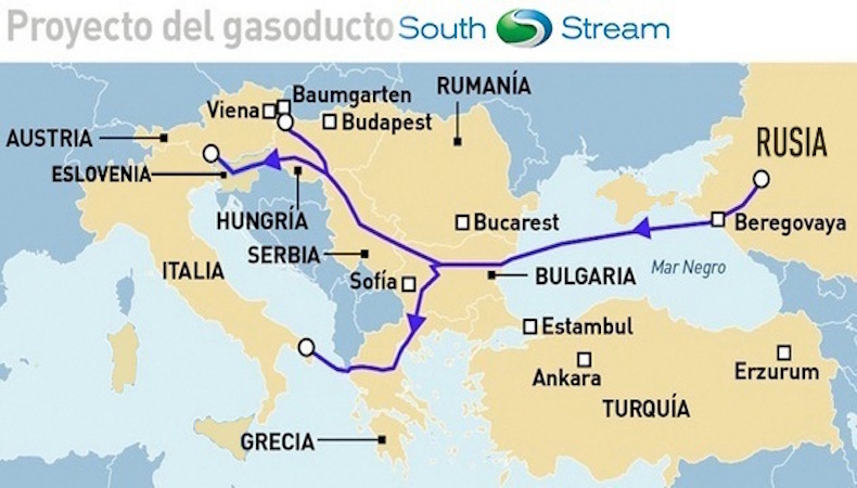 ¿Por qué suspendió Putin el proyecto de gasoducto South Stream?