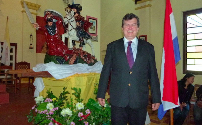 Paraguay: Ignacio Larré, candidato de Santiago, Misiones