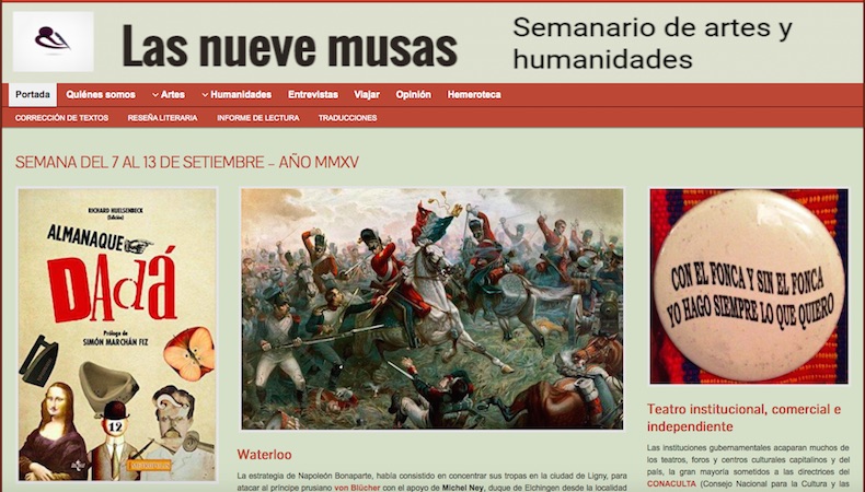 Semanario ‘Las nueve musas’