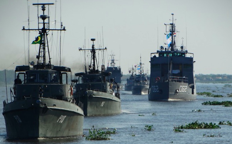 Fuerzas navales de 5 países sudamericanos participan de ACRUX VII