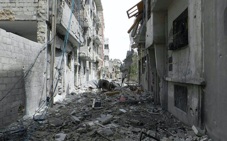 Siria: Devastación total