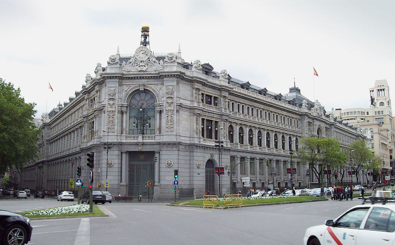 Registro grabado en los bancos