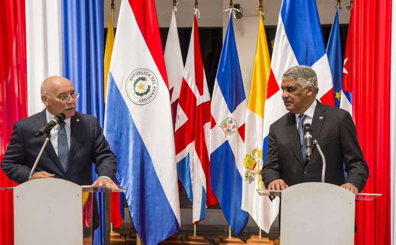 Paraguay: Canciller de la República Dominicana suscribe Instrumentos Internacionales