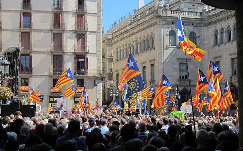 Declaración de independencia en Cataluña