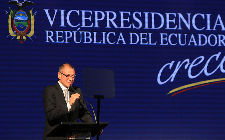 Jorge Glas, uno de tres vicepresidentes latinoamericanos que cayeron en desgracia