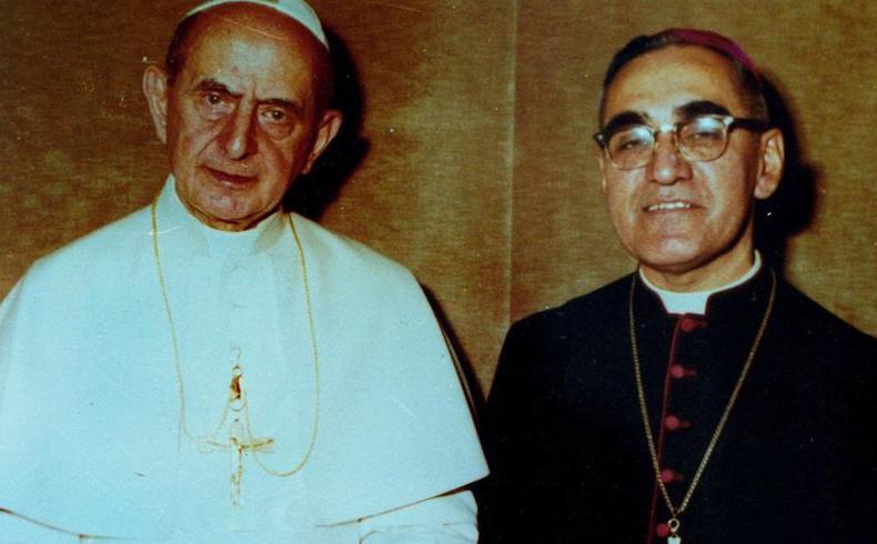 Pablo VI y Monseñor Romero por los no nacidos