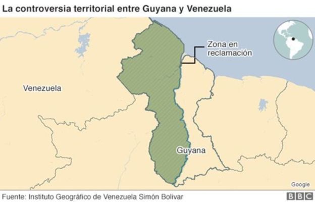 Guyana y Venezuela